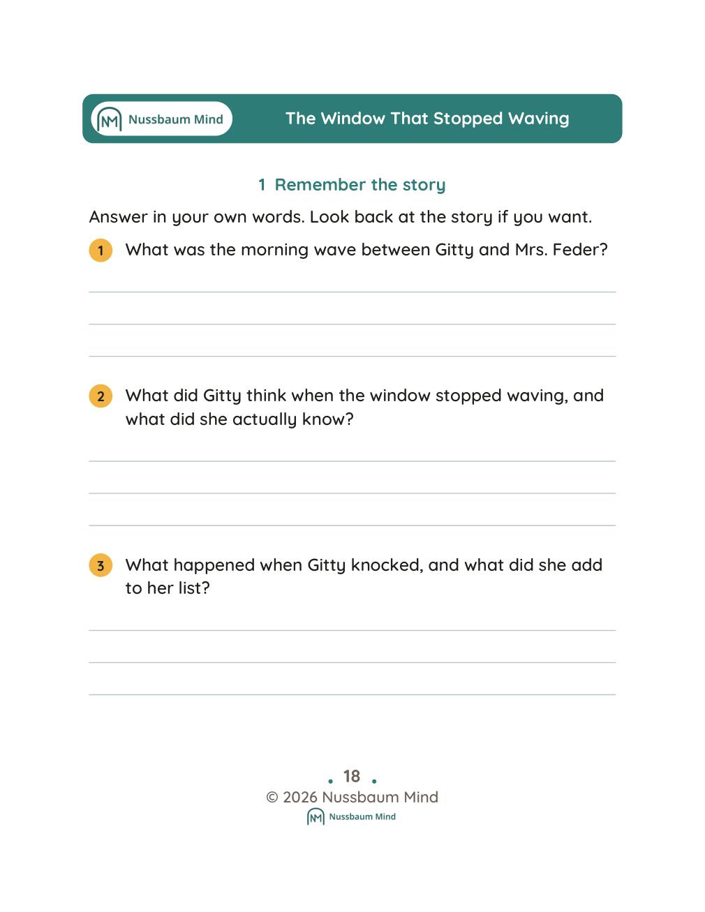 The Window That Stopped Waving complete book page 19