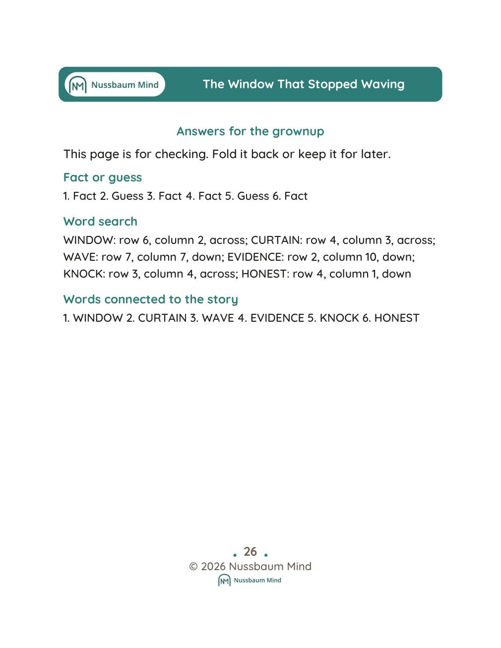 The Window That Stopped Waving complete book page 27